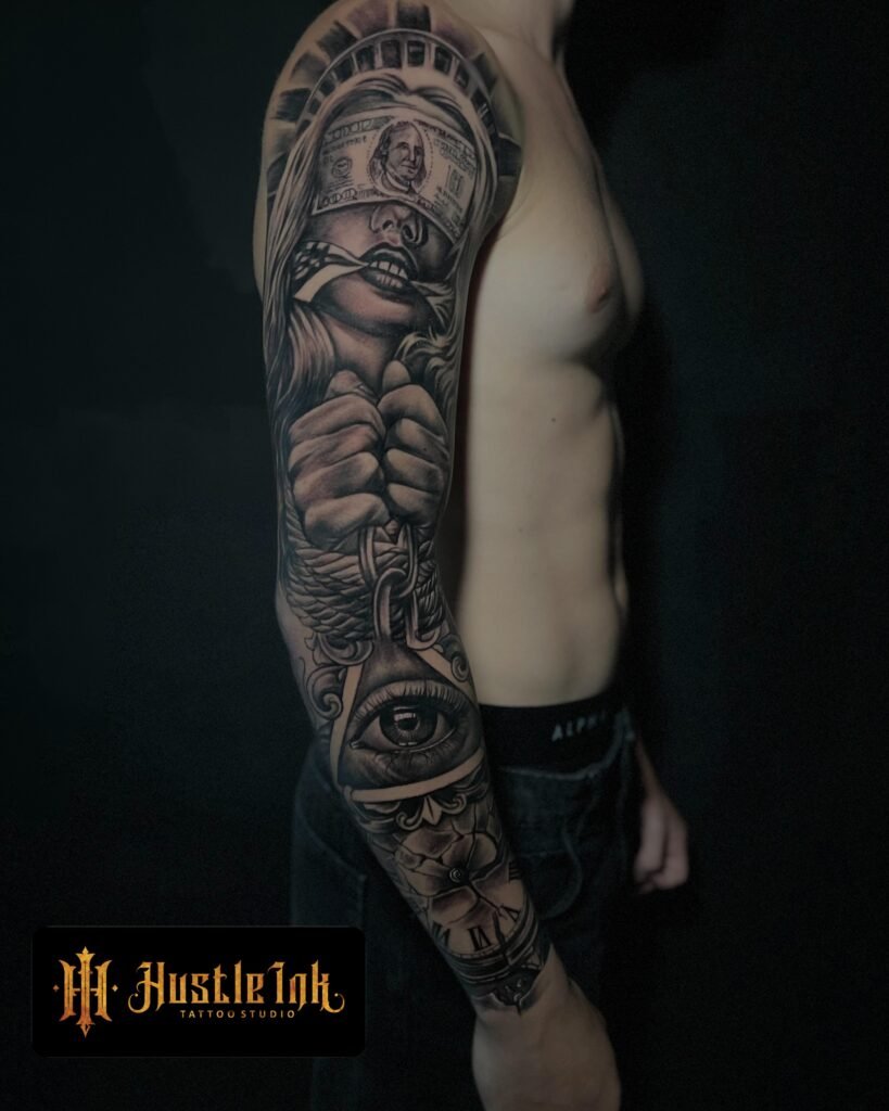 Sleeve Tattoo in Bali