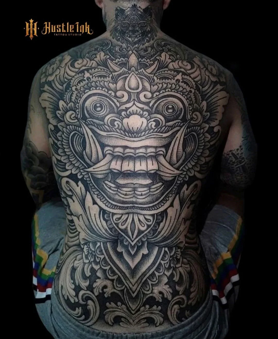 Cover Up Tattoo Bali with balinese tatoo style